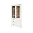 HEMNES Vitrina con cajones 
