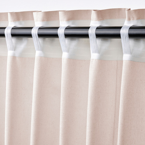 LENDA, cortinas con alzapaños, 2 unidades. 7 de 9 abrir diálogo