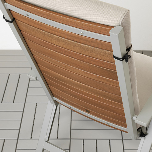 FRÖSÖN / DUVHOLMEN, cojín respaldo/asiento, exterior. 2 de 3 abrir diálogo