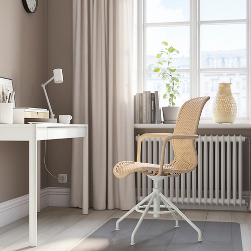 STIGBYGEL, silla giratoria con reposabrazos. 2 de 11 abrir diálogo