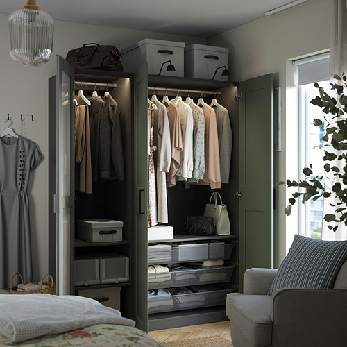 PAX / KAMMARTORP / GRIMO, wardrobe combination. 3 of 3 open dialog
