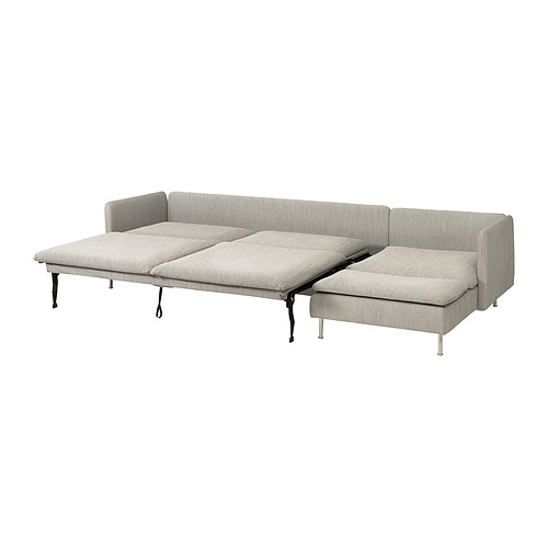 SÖDERHAMN, 4 seat sofa bed with chaise longue. 2 of 8 open dialog