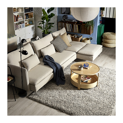 SÖDERHAMN, 4-seat sofa-bed. 4 of 8 open dialog