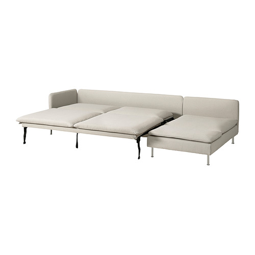 SÖDERHAMN, 4 seat sofa bed with chaise longue. 2 of 8 open dialog