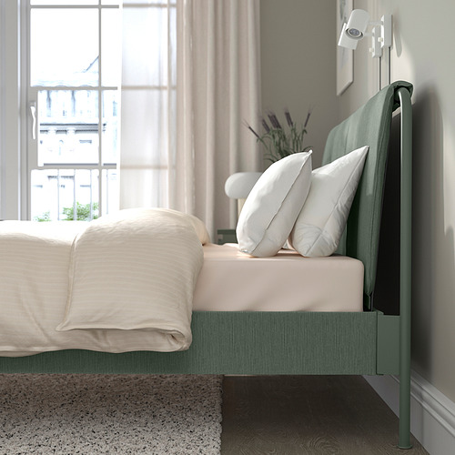TÄLLÅSEN, upholstered bed. 3 of 11 open dialog