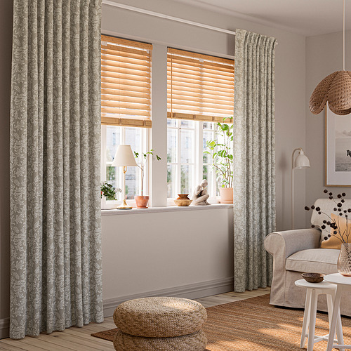 SNÖRUTA, sheer curtains, 1 pair. 2 of 6 open dialog