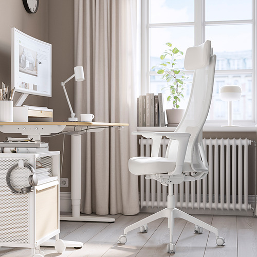 JÄRVFJÄLLET, office chair with armrests. 14 of 16 open dialog