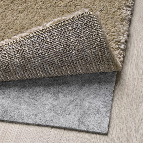 Alfombra gruesa y suave con respaldo de látex para mayor agarre. Cálido y amortiguador del sonido para los dormitorios.