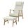 Select colour variation: oak effect/Axvall off-white