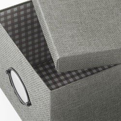 Measurement Illustration - KVARNVIK storage box with lid