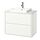 Select colour variation: White / white marble effect