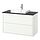 Select colour variation: White / black marble effect