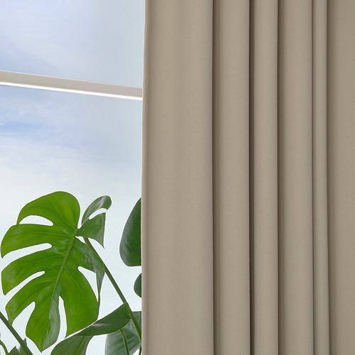 KORGMOTT, black-out curtains, 1 pair. 3 of 9 open dialog