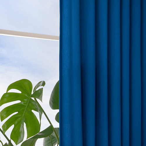 GINSTMOTT, translucent curtain, 1 pair. 3 of 8 open dialog