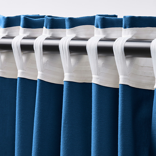 GINSTMOTT, translucent curtain, 1 pair. 6 of 8 open dialog