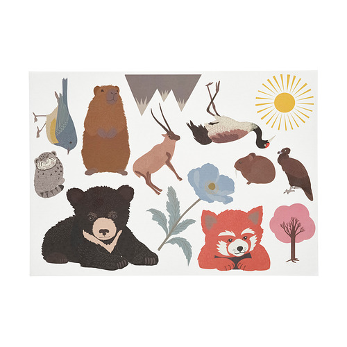 ALPTALL, decoration stickers, set of 3. 8 of 9 open dialog