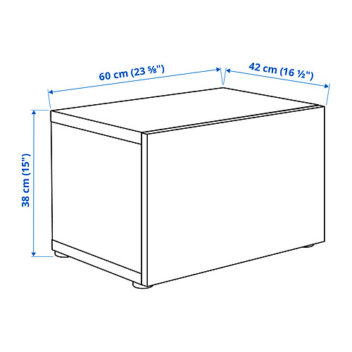 BESTÅ, vitrina de pared. 3 de 3 abrir diálogo