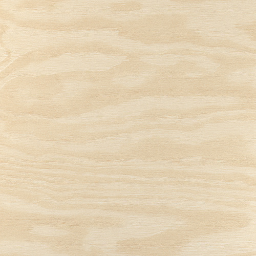 Panel de madera de color claro, liso y uniforme, que alude a una superficie laminada duradera y de alta calidad, ideal para encimeras de cocina.