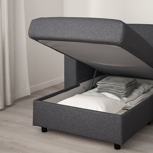 VIMLE, 3-seat sofa bed with chaiselongue. 9 of 14 open dialog