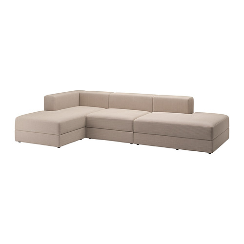 JÄTTEBO, 3.5-seat modular sofa with chaiselongue. 1 of 10 open dialog