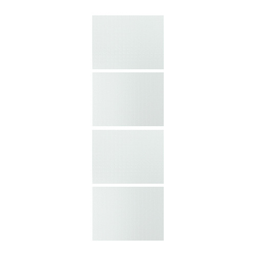 LUNDBRÄSMA, 4 panels for sliding door frame. 1 of 2 open dialog