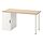 Select colour variation: White stained oak effect / white