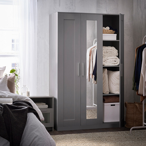 BRIMNES, wardrobe. 3 of 6 open dialog