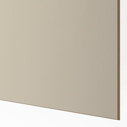 PAX/MEHAMN wardrobe with sliding doors