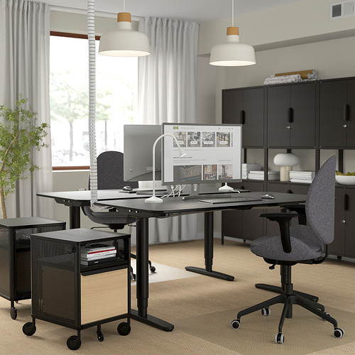 HATTEFJÄLL, office chair with armrests. 3 of 10 open dialog