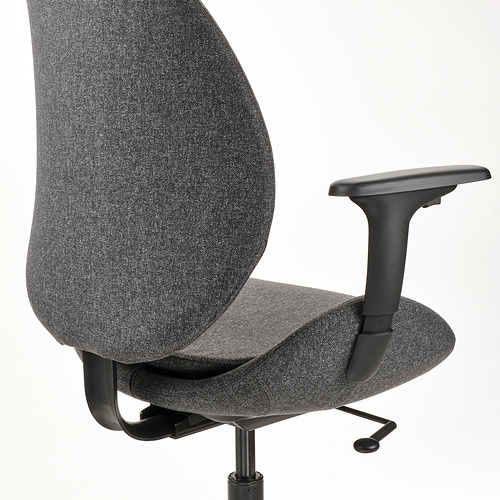 HATTEFJÄLL, office chair with armrests. 8 of 10 open dialog
