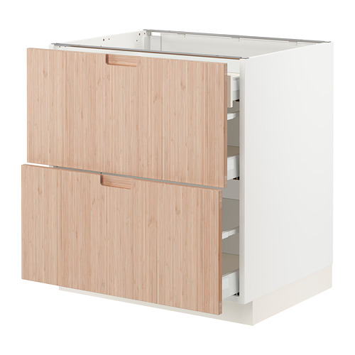 SEKTION / MAXIMERA, base cab with 2 fronts/3 drawers. 1 of 3 open dialog