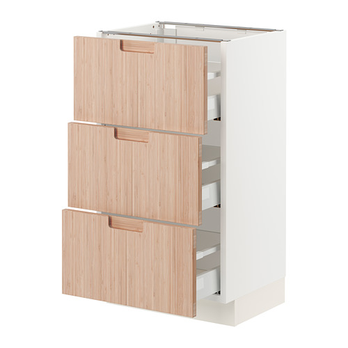 SEKTION / MAXIMERA, base cabinet with 3 drawers. 1 of 3 open dialog