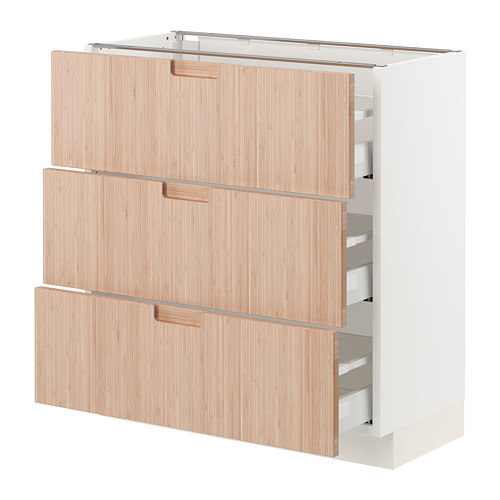 SEKTION / MAXIMERA, base cabinet with 3 drawers. 1 of 3 open dialog