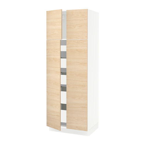 SEKTION / MAXIMERA, high cabinet w 4 doors/5 drawers. 1 of 3 open dialog