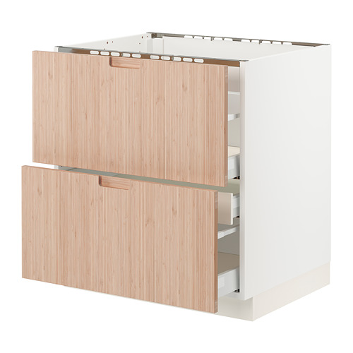 SEKTION / MAXIMERA, base cabinet f/cooktop w/3 drawers. 1 of 1 open dialog
