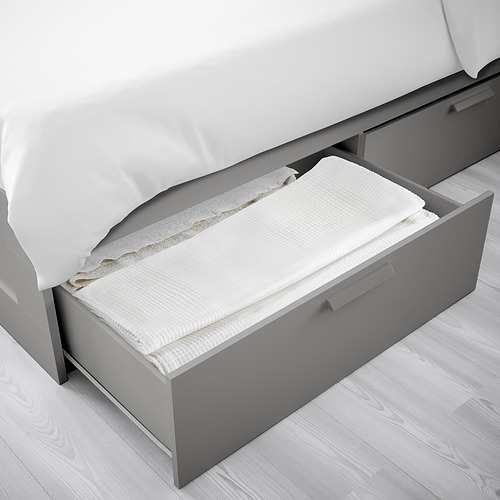 BRIMNES, bed frame with storage. 5 of 8 open dialog