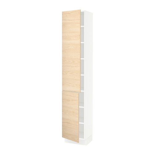 SEKTION, high cabinet with shelves/2 doors. 1 of 2 open dialog