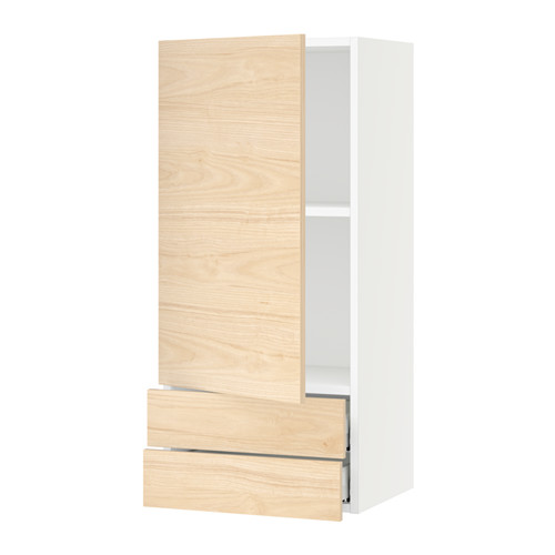 SEKTION / MAXIMERA, wall cabinet with door/2 drawers. 1 of 3 open dialog