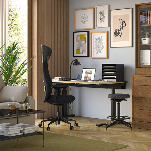 GRÖNFJÄLL, office chair with arm/headrest. 5 of 15 open dialog