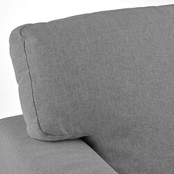 Ilustración de medidas - BÅRSLÖV sofá cama 3 plazas con chaiselongue