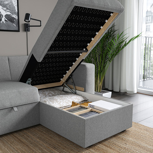 BÅRSLÖV, sofá cama 3 plazas con chaiselongue. 6 de 10 abrir diálogo