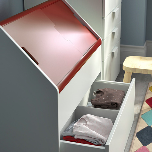 VITBJÖRN, storage unit with drawer. 3 of 9 open dialog