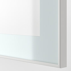 Measurement Illustration - BESTÅ display cabinet