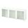 Select colour variation: White / GLASSVIK light green frosted glass