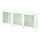 Select colour variation: White / GLASSVIK light green frosted glass