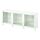 Select colour variation: White / GLASSVIK light green clear glass