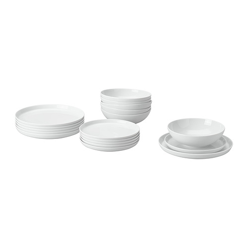 IKEA 365+, 18-piece dinnerware set. 1 of 3 open dialog