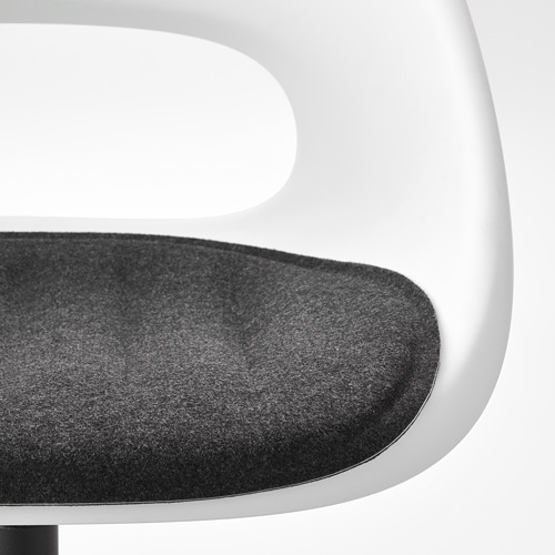 LOBERGET / MALSKÄR, swivel chair with pad. 7 of 8 open dialog
