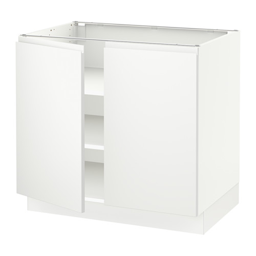 SEKTION, base cabinet with shelves/2 doors. 1 of 2 open dialog