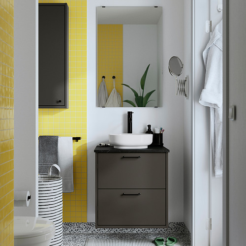 HAVBÄCK / VINDELÄLVEN, bathroom vanity w/ drawers and sink. 2 of 7 open dialog